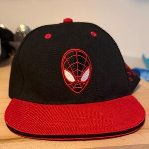 Marvel Black and Red Spider-Man Cap